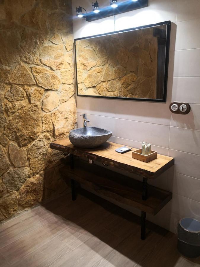 Casa rural Alcala Cabaña Del herrero Alcala del Jucar Exterior foto